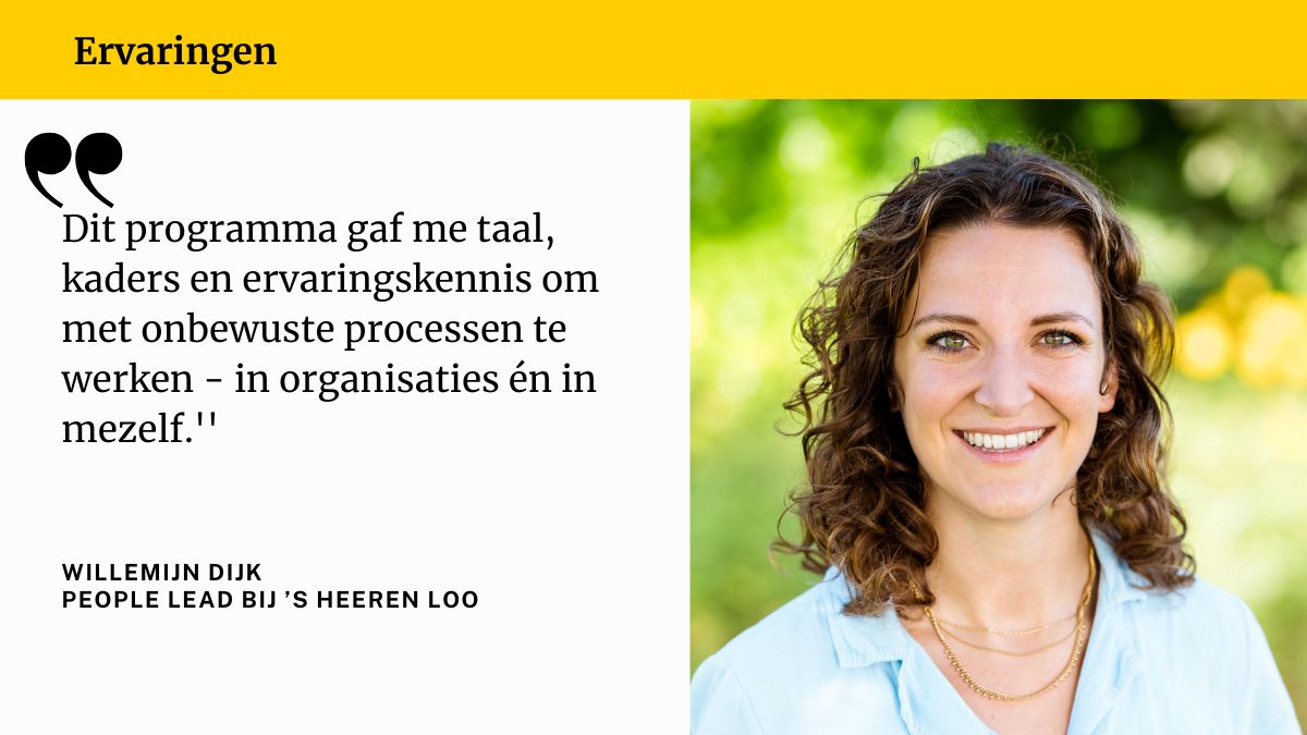 Testimonial Willemijn Dijk Inside Dynamics in Organisations